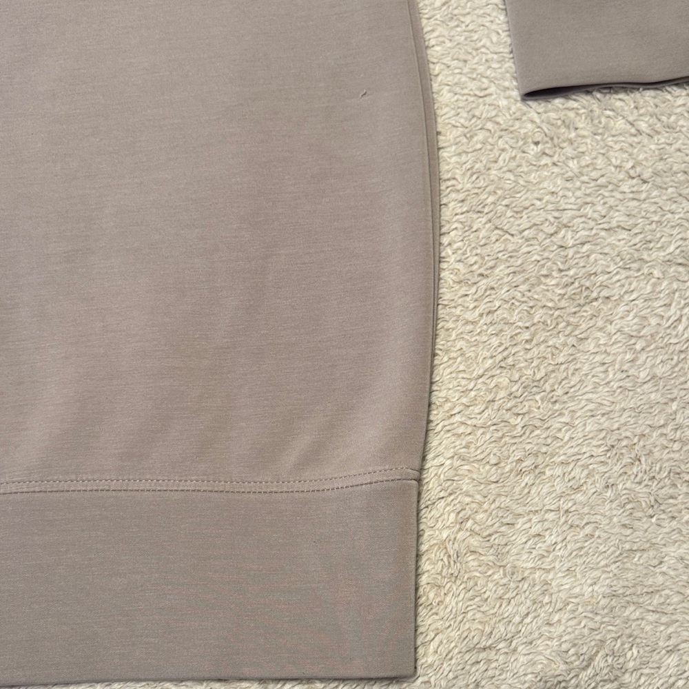 🤍 Cable & Gauge Taupe Mock Neck Dress – Women’s Size Medium - Picture 7 of 8